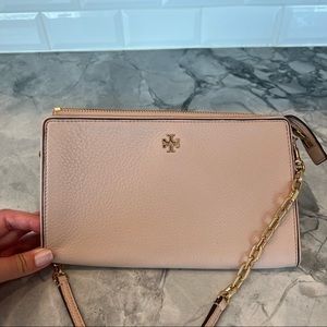 Tory Burch Pebbled Leather Crossbody